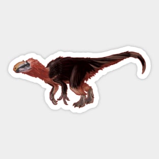 Yutyrannus huali Sticker